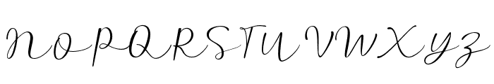 Calentine-Regular Font UPPERCASE