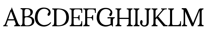 Calgary Serif Font Regular Font UPPERCASE