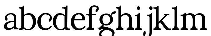 Calgary Serif Font Regular Font LOWERCASE