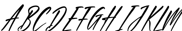 California Italic Font UPPERCASE