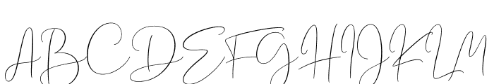 California Signature Script Font UPPERCASE