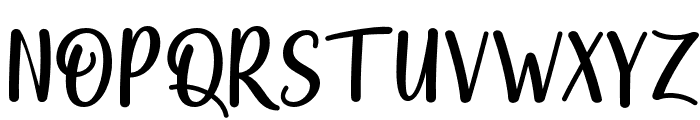 CaliforniaHandwritingScript-R Font UPPERCASE