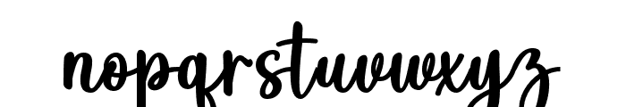 CaliforniaHandwritingScript-R Font LOWERCASE