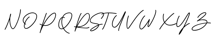 Caliosata Italic Font UPPERCASE