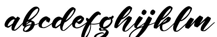 Calistelo Delisha Italic Font LOWERCASE