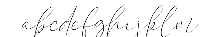 Calistin Italic Font LOWERCASE