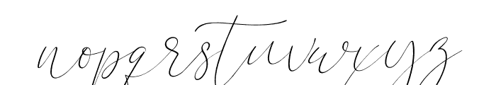 Calistin Italic Font LOWERCASE