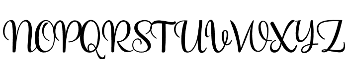Calisto Font UPPERCASE
