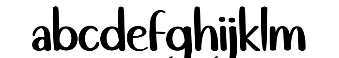 Calivornia Font LOWERCASE
