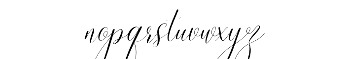 CallemSlant Font LOWERCASE