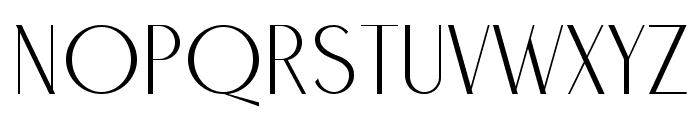 Calleo Extra Light Font UPPERCASE