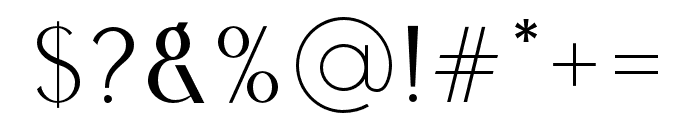 Calleo-Medium Font OTHER CHARS