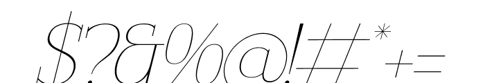 Callidora Italic Font OTHER CHARS