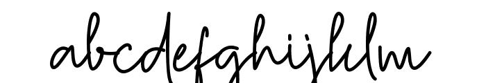Callien Pooh Regular Font LOWERCASE