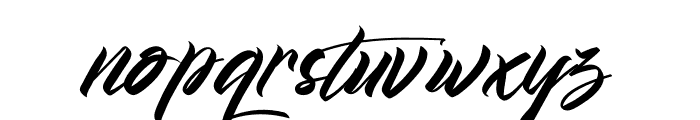 Callifornia Font LOWERCASE