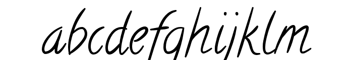 CalligraffitiPro Font LOWERCASE