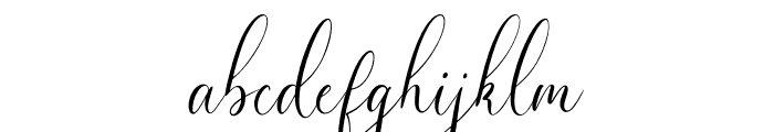 Calligrafix Font LOWERCASE