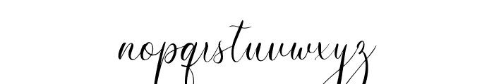 Calligrafix Font LOWERCASE