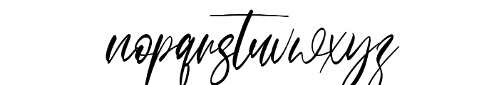 Calligrapher Font LOWERCASE