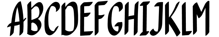 Calligraphic Font UPPERCASE