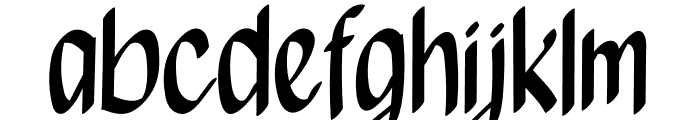 Calligraphic Font LOWERCASE