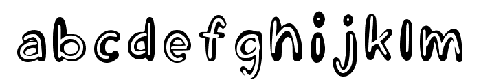 Calligraphr Regular Font LOWERCASE
