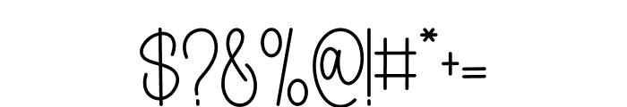 Calligraphy Stylish Font OTHER CHARS