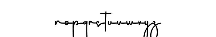 Calligraphy Stylish Font LOWERCASE