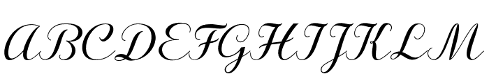 CalligraphyScript Font UPPERCASE