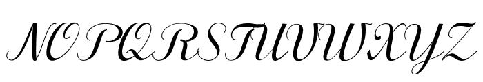 CalligraphyScript Font UPPERCASE