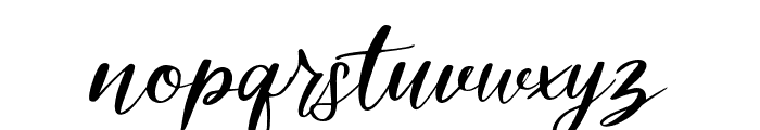 Calligria Font LOWERCASE