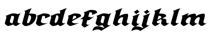 Callimathy Bold Italic Font LOWERCASE