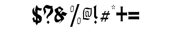 Callimathy-Thin Font OTHER CHARS
