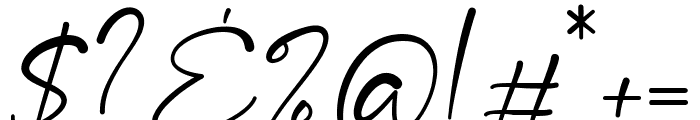 Callisa Beauty Font OTHER CHARS