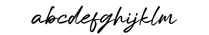 Callisten Font LOWERCASE