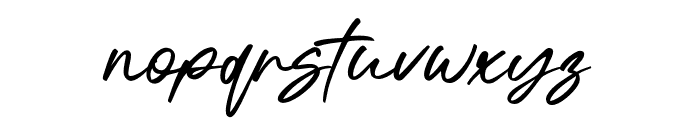 Callisten Font LOWERCASE