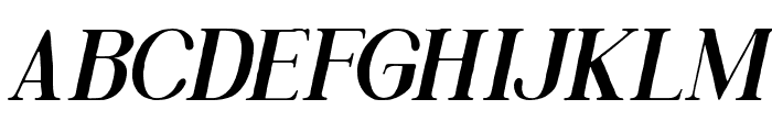 Callivora Italic Font UPPERCASE