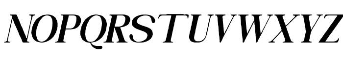 Callivora Italic Font UPPERCASE