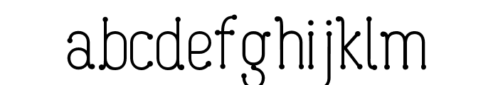 Calloa Regular Font LOWERCASE