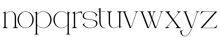 Callume Regular Font LOWERCASE