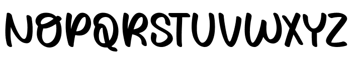 Calm Baby Font UPPERCASE