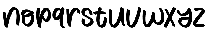 Calm Baby Font LOWERCASE