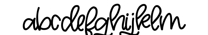 CalmCaylee Font LOWERCASE