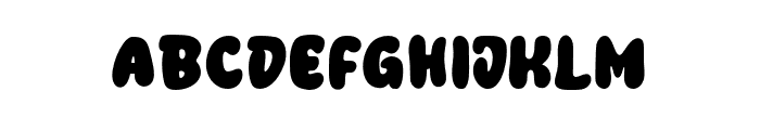Calmoon Font LOWERCASE