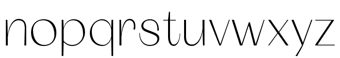 Calstavier Font LOWERCASE