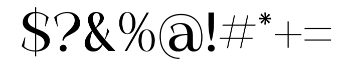 Calture Rowasn Serif Font OTHER CHARS