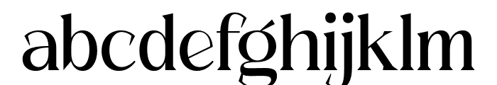 Calture Rowasn Serif Font LOWERCASE