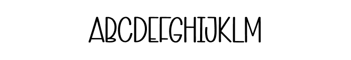 Calume Font LOWERCASE