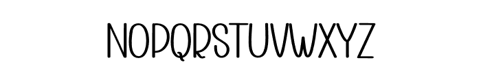 Calume Font LOWERCASE