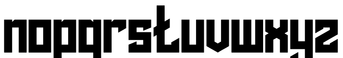 Calvera Font LOWERCASE